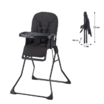 Kinderstoel Novi at Home® Mila Black Melange