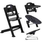 Kinderstoel Novi at Home® 1-2 Grow Black/Black Melange