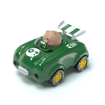 Pull-Back Car™ – Flitsend Raceplezier – Speelgoedauto Groen | Educatief Speelgoed