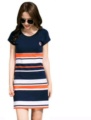 Mini Fashion™ - Leuk Voor Het Gezin - Gestreepte Familie Set Vrouwen / Vrouwen - XXL | Educatief Speelgoed