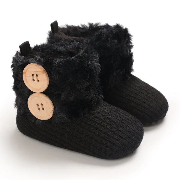 Mini Fashion™ - Altijd Warme Voeten - Kinder Winterschoenen Zwart / 16 (0-6 maanden) | Educatief Speelgoed - Afbeelding 1