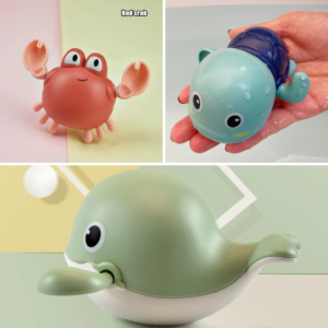 Bath Buddies™ - Eindeloos plezier in bad! - Zwemmende zeedieren Set van 3 | Educatief Speelgoed