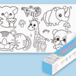 ColoringPaper™ - Laat de creativiteit in je kleine los! - XXL Kleurplaat Dieren | Educatief Speelgoed