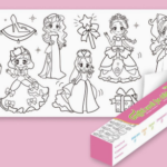 ColoringPaper™ - Laat de creativiteit in je kleine los! - XXL Kleurplaat Prinsessen | Educatief Speelgoed