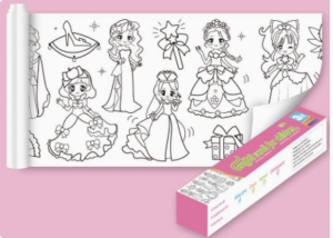 ColoringPaper™ - Laat de creativiteit in je kleine los! - XXL Kleurplaat Prinsessen | Educatief Speelgoed