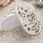 Mini Fashion™ | Schattige Dieren - Sandalen Wit / 2 (6-12 maanden) | Educatief Speelgoed