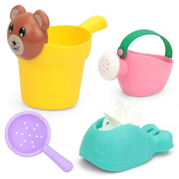 Aqua Tot™ – Emmertje Vol Fun – Strandspeelgoed Set Beer | Educatief Speelgoed - Afbeelding 1