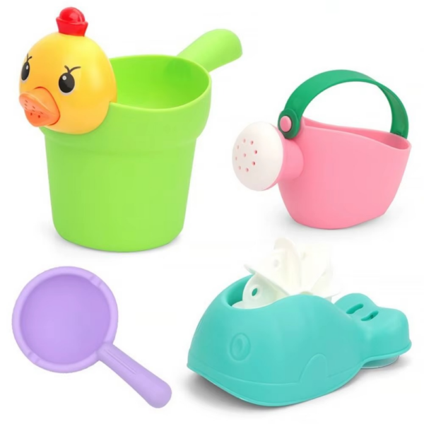 Aqua Tot™ – Emmertje Vol Fun – Strandspeelgoed Set Eend | Educatief Speelgoed - Afbeelding 1