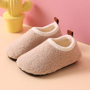 Mini Fashion™ - Lekker Warm&Comfortabel - Pantoffels Beige / 26-27 (2-3 jaar) | Educatief Speelgoed