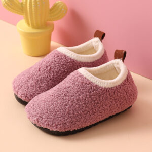 Mini Fashion™ - Lekker Warm&Comfortabel - Pantoffels Paars / 34-35 (6-7 jaar) | Educatief Speelgoed