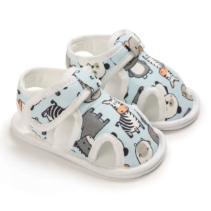 Mini Fashion™ - Schattige Dieren - Sandalen Lichtblauw / 3 (12-18 maanden) | Educatief Speelgoed