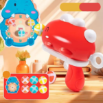 Target Rex™ – Dino Mikspel – Ballen pistool en doelwit Rood | Educatief Speelgoed