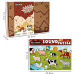 Sound Matching Game™ – Hoor&Ontdek– Educatieve Puzzel Boerderijdieren | Educatief Speelgoed