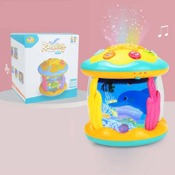Magic Beat™ - Muzikaal Lichtfeest voor kinderen - Aquarium projector&lamp Dolfijn | Educatief Speelgoed - Afbeelding 1
