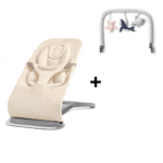 Bouncer Ergobaby Evolve 3-in-1 Cream + GRATIS Speelboog Ocean Wonders