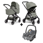 Kinderwagen Joolz Hub2 Sage Green + Autostoel Maxi-Cosi Rock