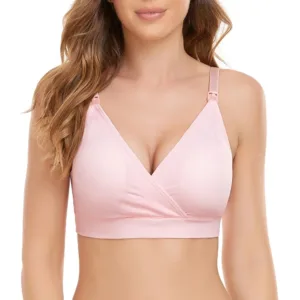 Mini Fashion™ - Voedings bh zonder beugel Roze / M | Educatief Speelgoed