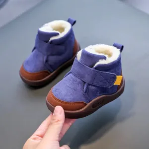 Mini Fashion™ - Super warm - Kinder Winter Boots Blauw / 18 (1-2 jaar) | Educatief Speelgoed