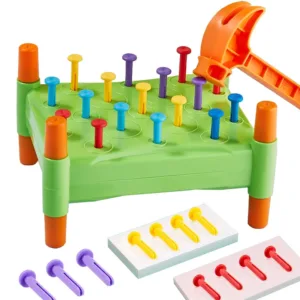 Nail&Knock™ – Tik Tik Kleuren – Hamertje Tik | Educatief Speelgoed