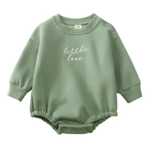 Mini Fashion™ - Warm&Comfortabel - Trui Romper Groen / 90 (12-24 maanden) | Educatief Speelgoed