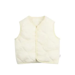 Mini Fashion™ - Voor Jongens&Meisjes - Bodywarmer Beige / 98 (3 jaar) | Educatief Speelgoed