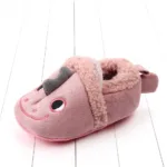 Mini Fashion™ - Knuffel zachte dieren - Peuter Dieren pantoffels Draak Roze / 17 (13-18 maanden) | Educatief Speelgoed