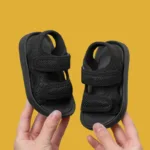 Breeze Bliss™ - Zachte Zolen&Sneldrogend - Kinder Sandalen Zwart / 18 (2-2.5 jaar) | Educatief Speelgoed