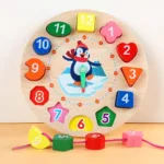 Learning Clock™ - Speel&Leer Klokkijken - Houten Klok | Educatief Speelgoed