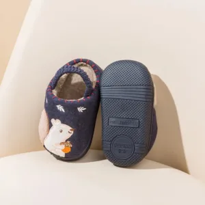 Mini Fashion™ - Leuk Cartoon Design - Binnen Pantoffels Blauw / 15 (2-2.5 jaar) | Educatief Speelgoed