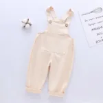 Mini Fashion™ - Perfect Voor Kinderen - Tuinbroek Overall Rose Wit / 80 | Educatief Speelgoed