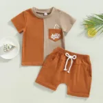 Mini Fashion™ - Modieuze Kleuren - Jongens Zomerset Bruin / 100 | Educatief Speelgoed