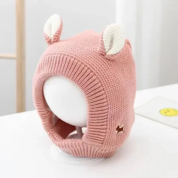 Mini Fashion™ - Houd Oren Warm - Balaclava Muts Roze | Educatief Speelgoed - Afbeelding 1