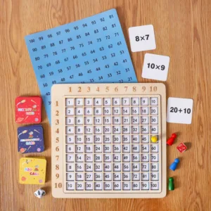 Woods™ - Spelenderwijs Vermenigvuldigen - Reken Speelbord Starter | Educatief Speelgoed