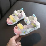 Mini Fashion™ - Zomerse Zandavonturen - Kindersandalen Roze / 24 (2 - 2.5 jaar) | Educatief Speelgoed
