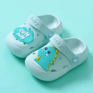 Mini Fashion™ - Ademend Design - Kinder Slippers Mint Blauw / 19 (2-2.5 jaar) | Educatief Speelgoed
