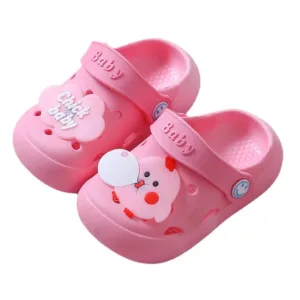 Mini Fashion™ - Ademend Design - Kinder Slippers Roze / 18 (18-24 maanden) | Educatief Speelgoed