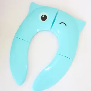 Kids Toilet Seat™ - Vrolijke Potjeshulp - Kindertoiletzitje Blauw | Educatief Speelgoed