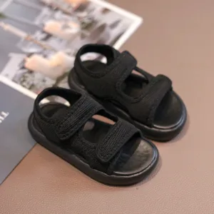 Mini Fashion™ - Stijlvolle Look - Kindersandalen Zwart / 21 (6 - 7 jaar) | Educatief Speelgoed