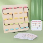 Tangle Toys™ - Knoopjes&Kleuren - Patronen leggen met touw | Educatief Speelgoed