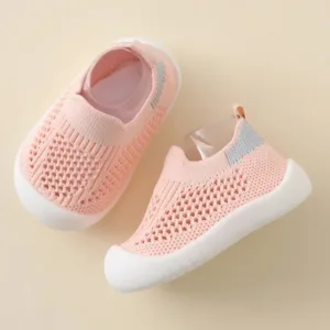 HappyFeet Comfy™ - Stevige antislipzool - Kinder Sneakers Roze / 19 (2-2.5 jaar) | Educatief Speelgoed