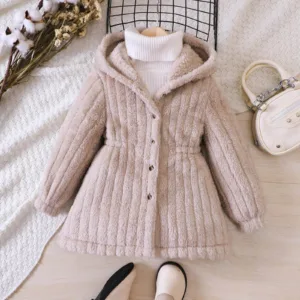 Mini Fashion™ - Zachte Fleece Binnenvoering voor Meisjes - Winterjas 90 (2 jaar) | Educatief Speelgoed