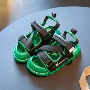 Mini Fashion™ - Trendy Design - Kinder Sandalen Groen / 32 (6.5-7 jaar) | Educatief Speelgoed