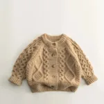 Mini Fashion™ - Super Comfortabel voor Kind - Gebreide Trui Beige / 122 (7-8 jaar) | Educatief Speelgoed