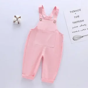 Mini Fashion™ - Perfect Voor Kinderen - Tuinbroek Overall Roze / 120 | Educatief Speelgoed