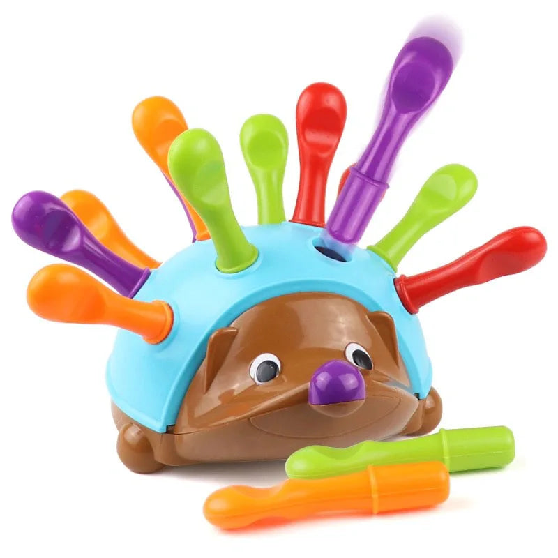 image_916__Baby_Montessori_Hedgehog_Toys_Concentration_Training_Education_Toys_Fine_Motor_Sensory_Toys_for_Boys_Girls_Christmas_Gift_0 Hedgehog Toy™ -  Sensorische Vaardigheidsbouwer - Speelgoed Egel | Educatief Speelgoed - Afbeelding 1