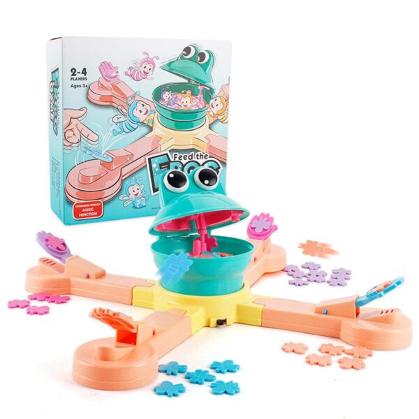 Feed the Frog™ - Katapulteer insecten in de mond - Familiespel | Educatief Speelgoed - Afbeelding 1