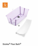 Flexi Bath® Stokke® Lavender + Gratis Newborn Support