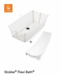 Flexi Bath® Stokke® Sandy Beige + Gratis Newborn Support