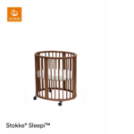 Mini Bed Stokke® Sleepi™ V3 Warm Brown incl. Matras