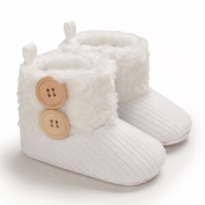 Mini Fashion™ - Altijd Warme Voeten - Kinder Winterschoenen Wit / 20 (12-18 maanden) | Educatief Speelgoed